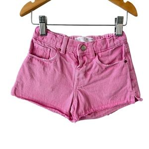 Zara Pink Denim Jean Shorts
